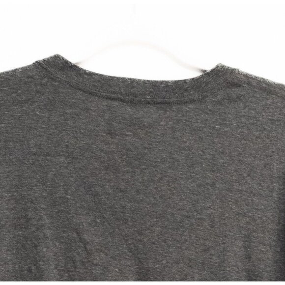 Disney Womens Gray Polycotton Graphic Tee Mickey Mouse Pullover Short Sleeve XL - Picture 6 of 8